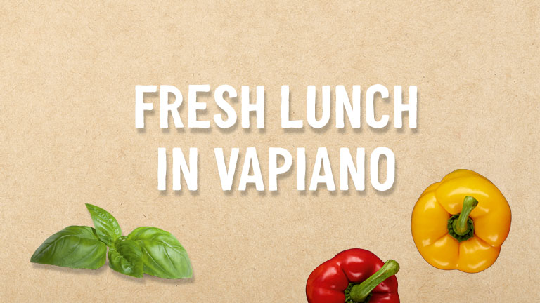Fresh lunch in Vapiano